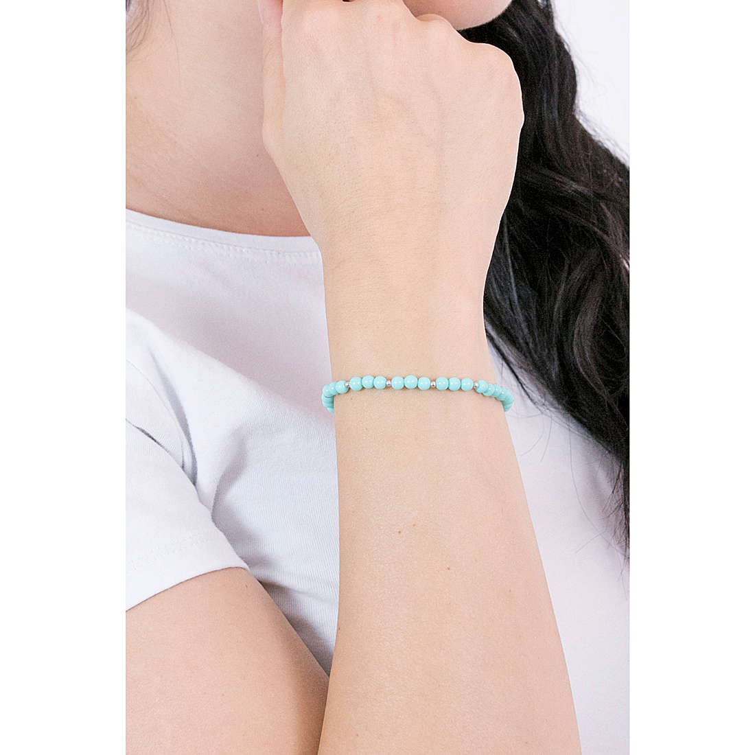 GioiaPura bracelets woman LPBR11564-TQ wearing