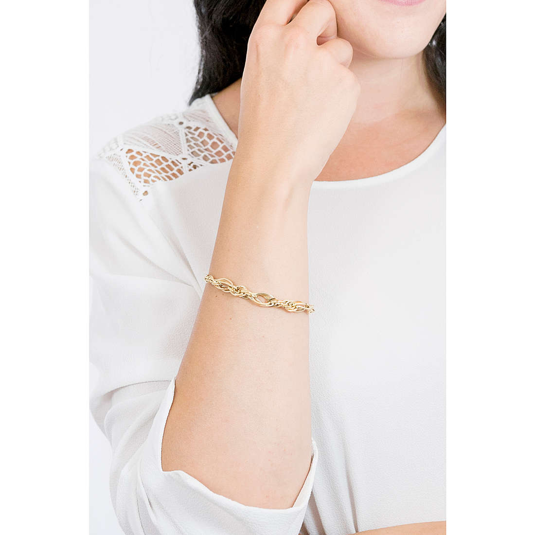GioiaPura bracelets Oro 750 woman GP-S171216 wearing