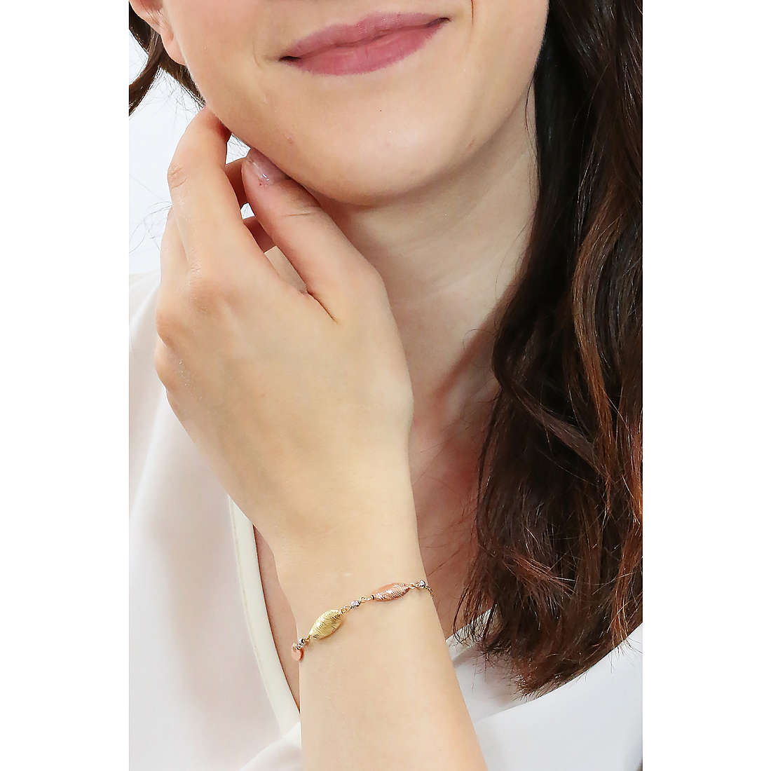 GioiaPura bracelets Oro 750 woman GP-S230955 wearing
