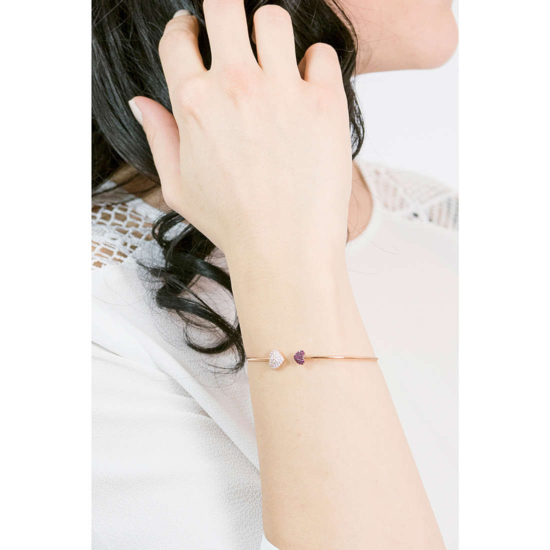 GioiaPura bracelets Oro 750 woman GP-S242473 wearing