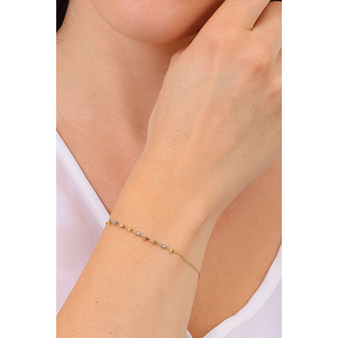 GioiaPura bracelets Oro 750 woman GP-S243674 wearing