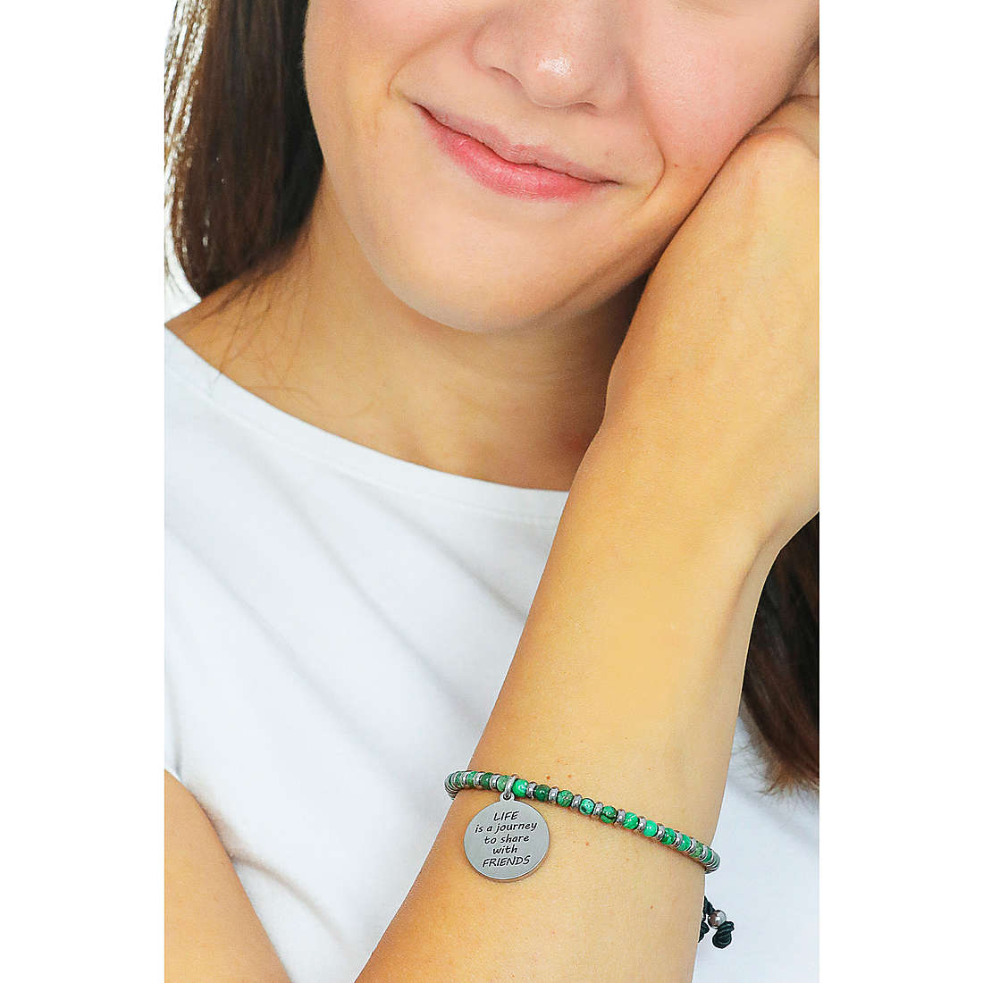 Kidult bracelets Love woman 731446 wearing