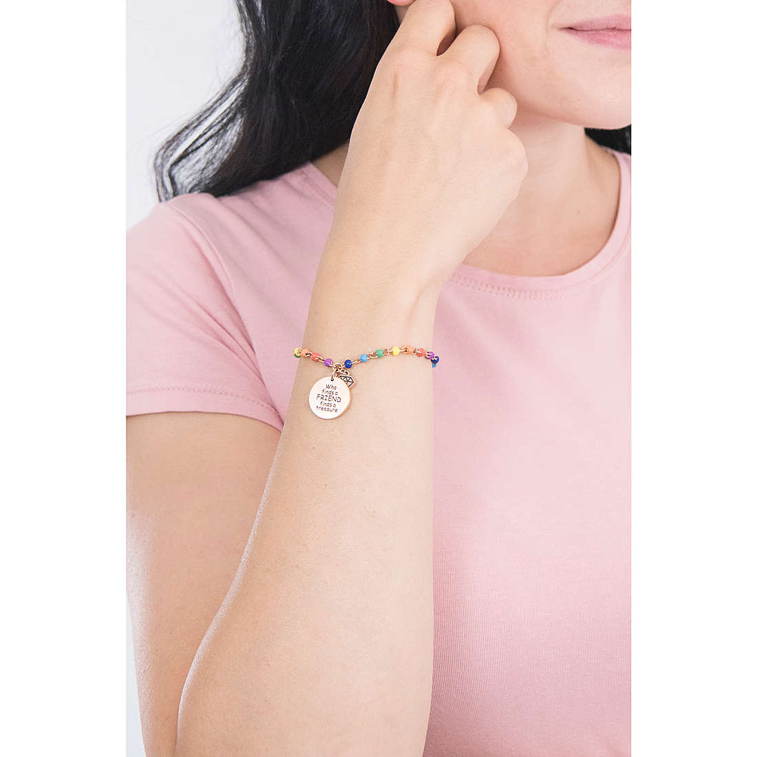 Kidult bracelets Love woman 731817 wearing