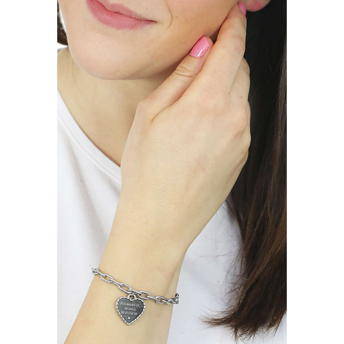 Kidult bracelets Love woman 731941 wearing