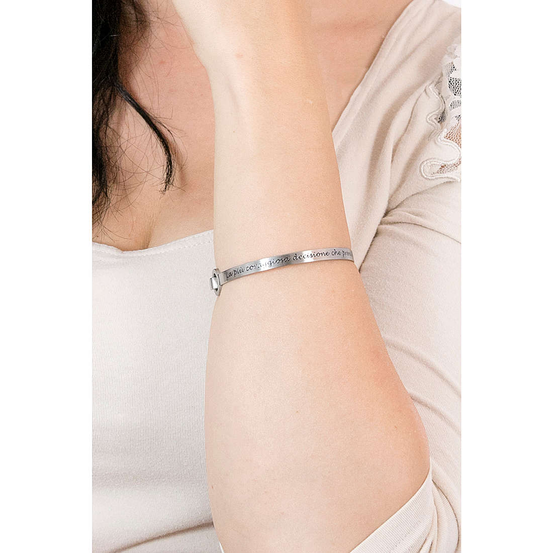 Kidult bracelets Philosophy woman 731502 wearing