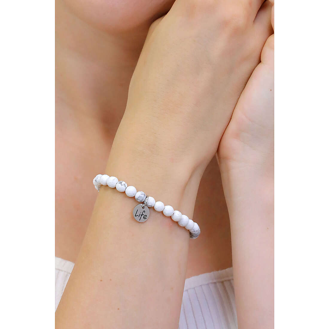 Kidult bracelets Symbols woman 231528 wearing