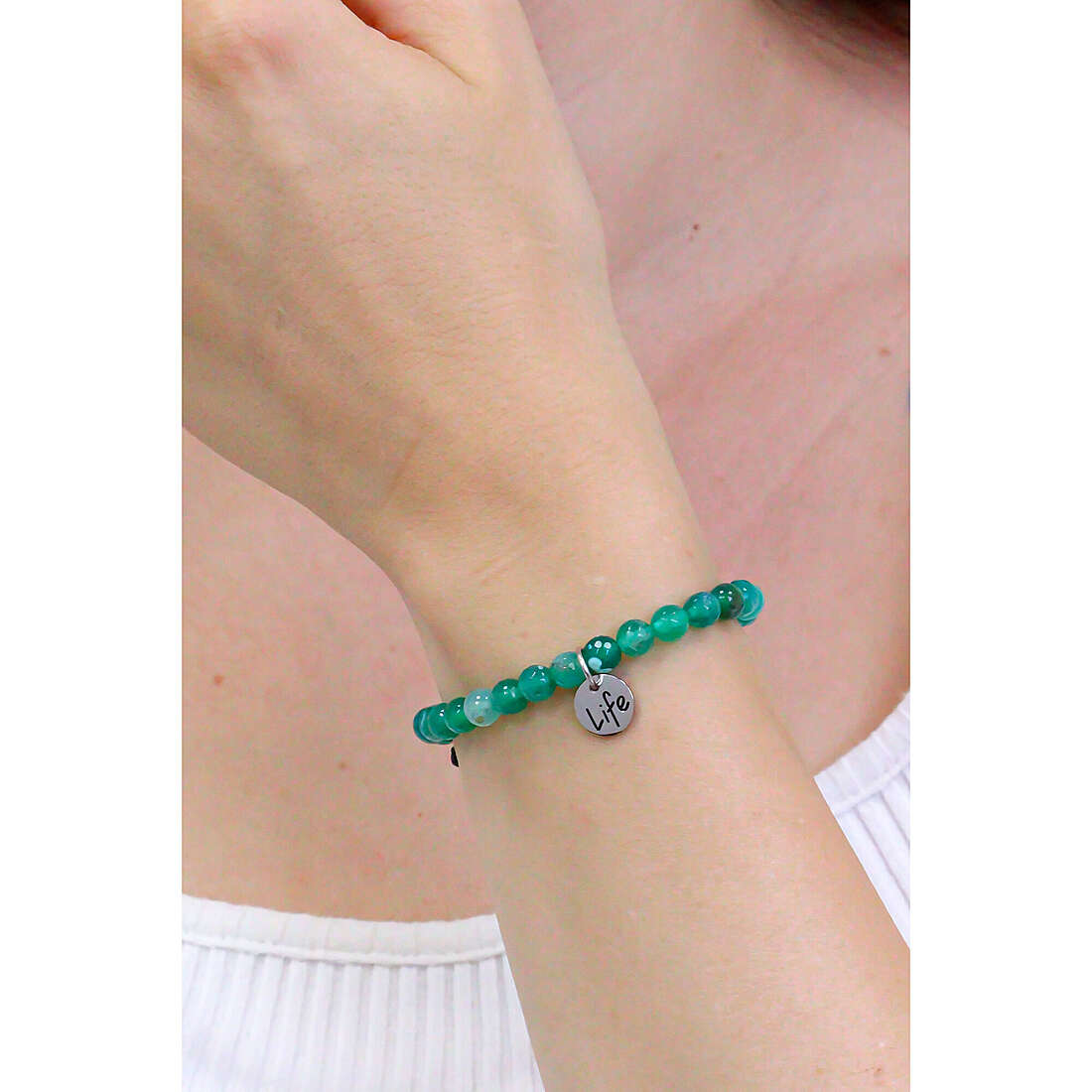 Kidult bracelets Symbols woman 231530 wearing