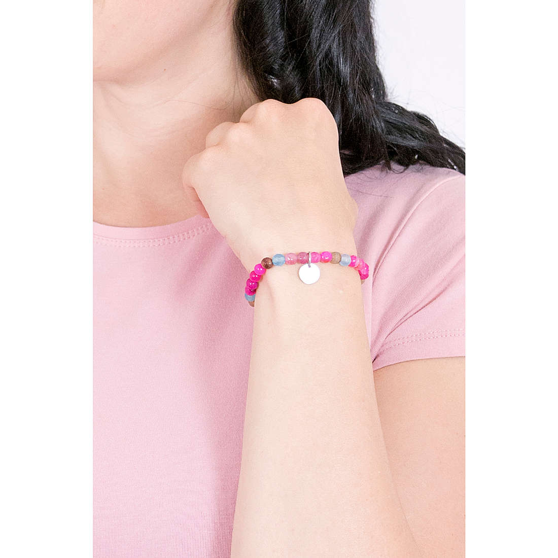 Kidult bracelets Symbols woman 231533 wearing