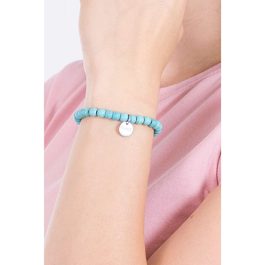 Kidult bracelets Symbols woman 231536 wearing