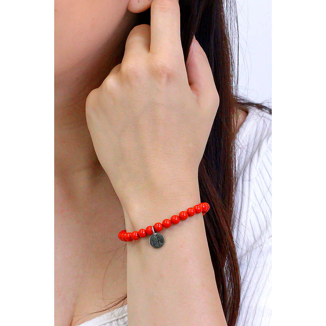 Kidult bracelets Symbols woman 231538 wearing