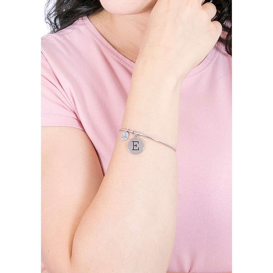Kidult bracelets Symbols woman 231555e wearing