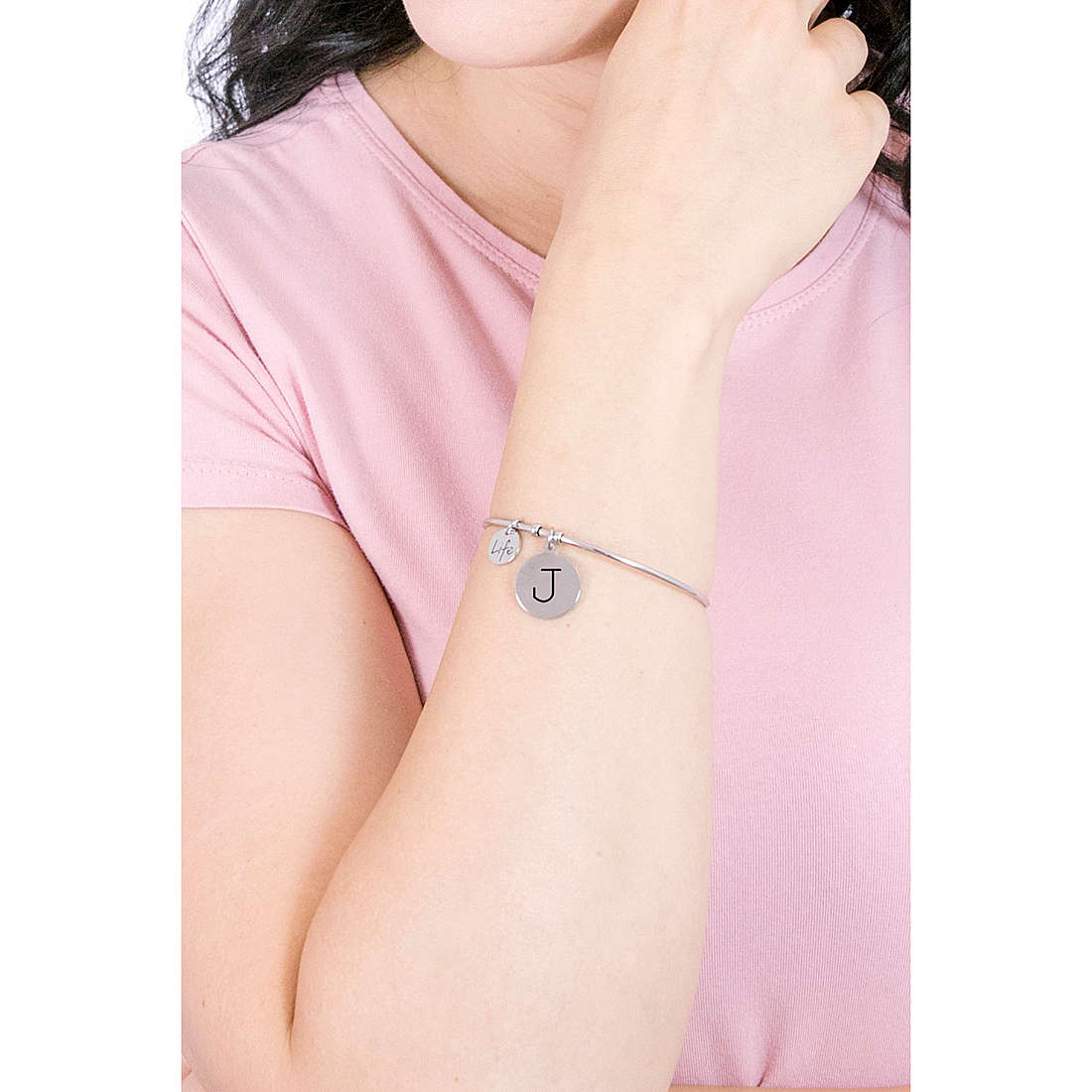 Kidult bracelets Symbols woman 231555j wearing