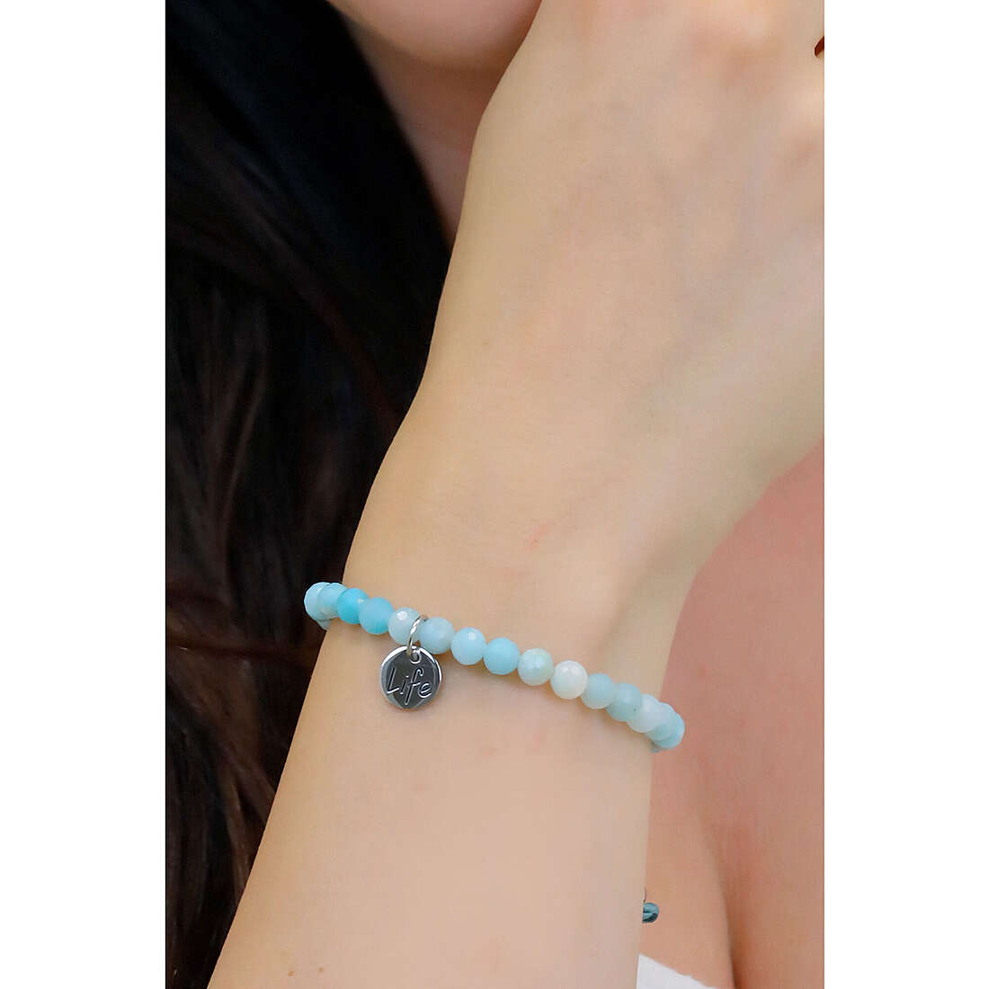 Kidult bracelets Symbols woman 731158 wearing