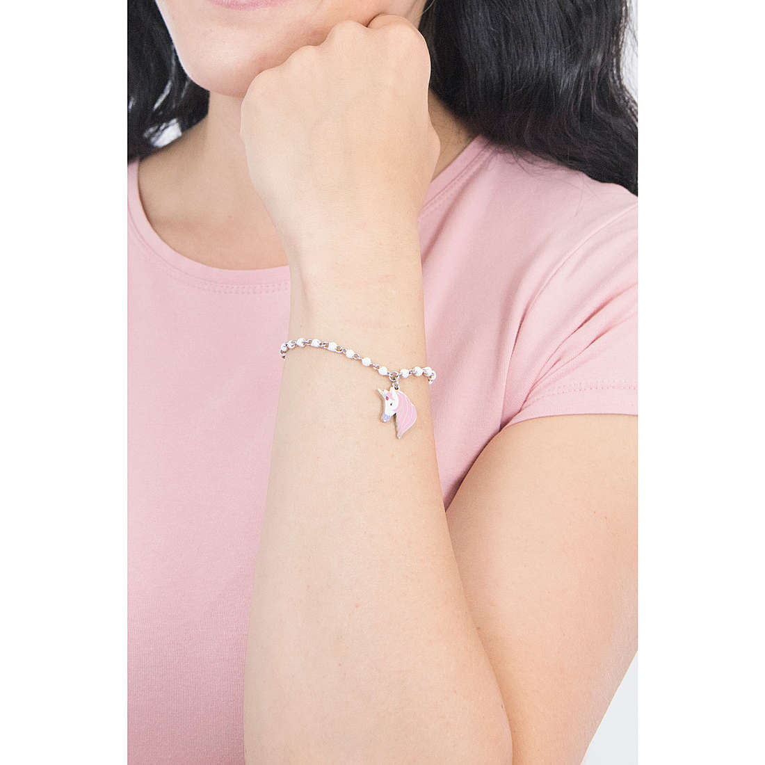 Kidult bracelets Symbols woman 731841 wearing