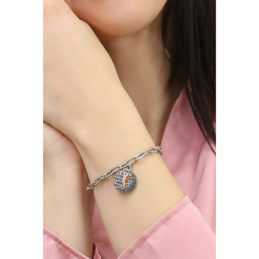 Kidult bracelets Symbols woman 731969 wearing