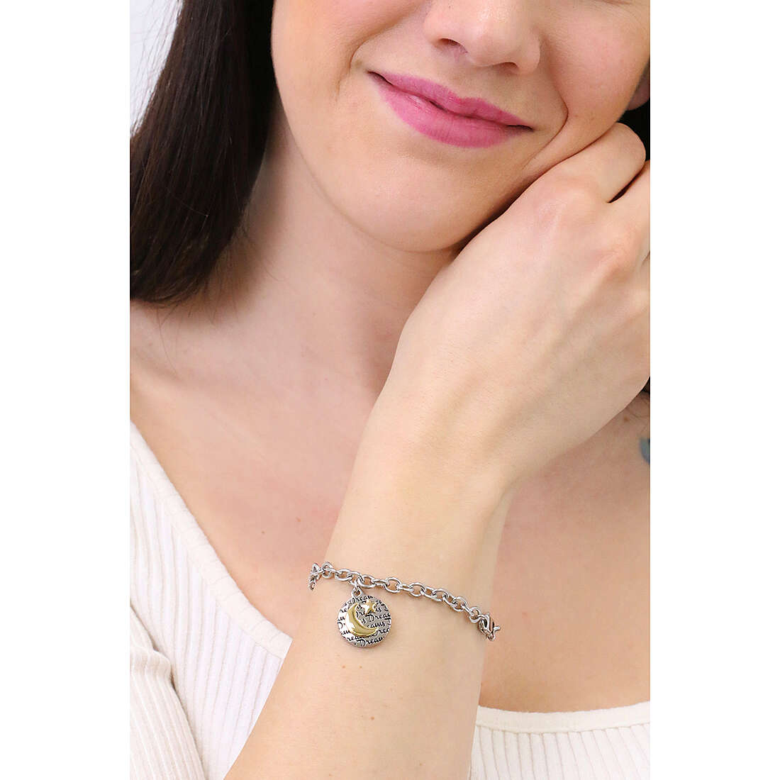 Kidult bracelets Symbols woman 731971 wearing