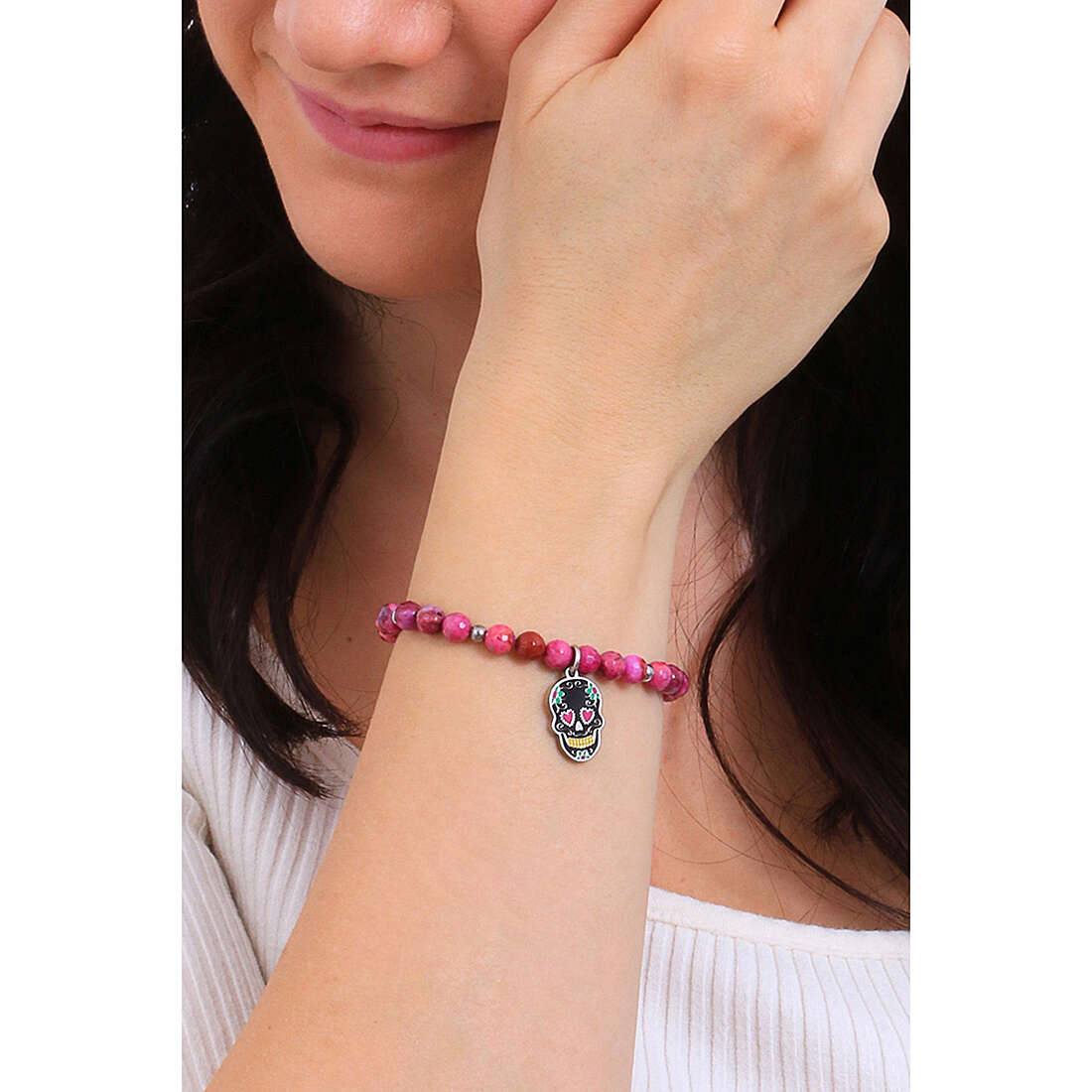 Kidult bracelets Symbols woman 732105 wearing