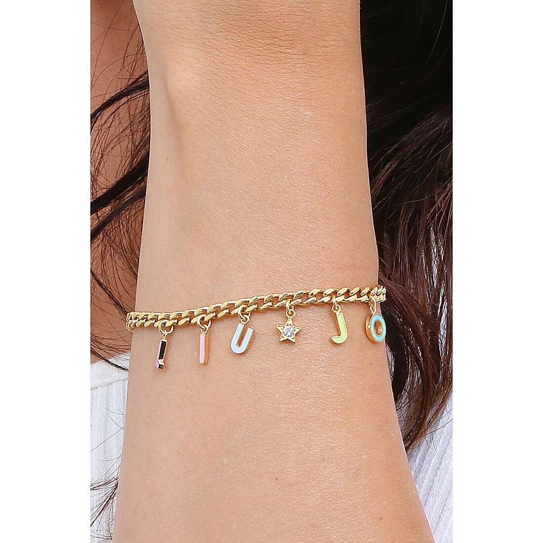 Liujo bracelets Icona woman LJ1721 wearing