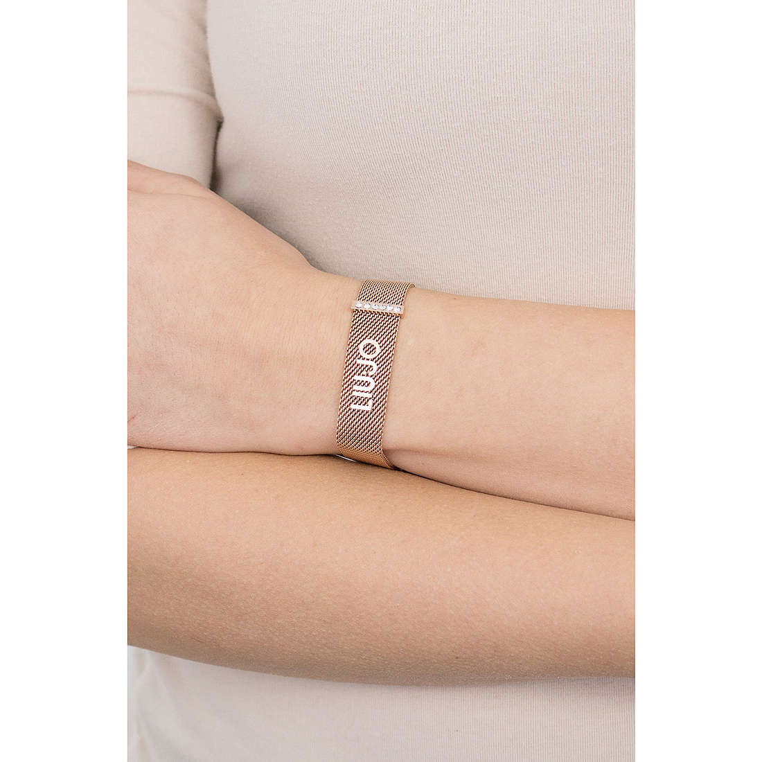 Liujo bracelets woman LJ1047 wearing