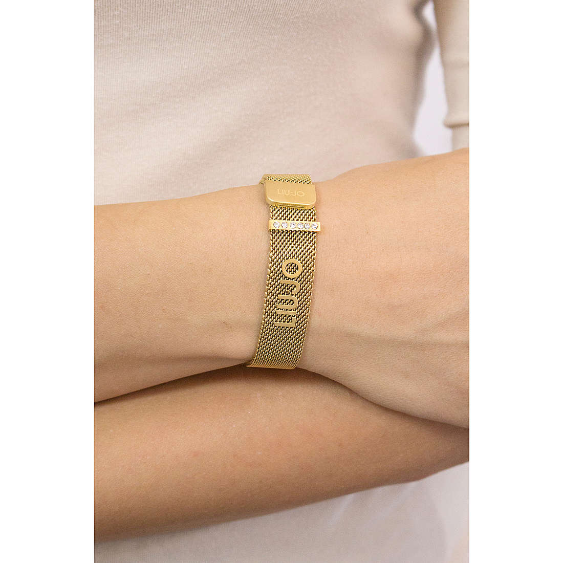 Liujo bracelets woman LJ1049 wearing