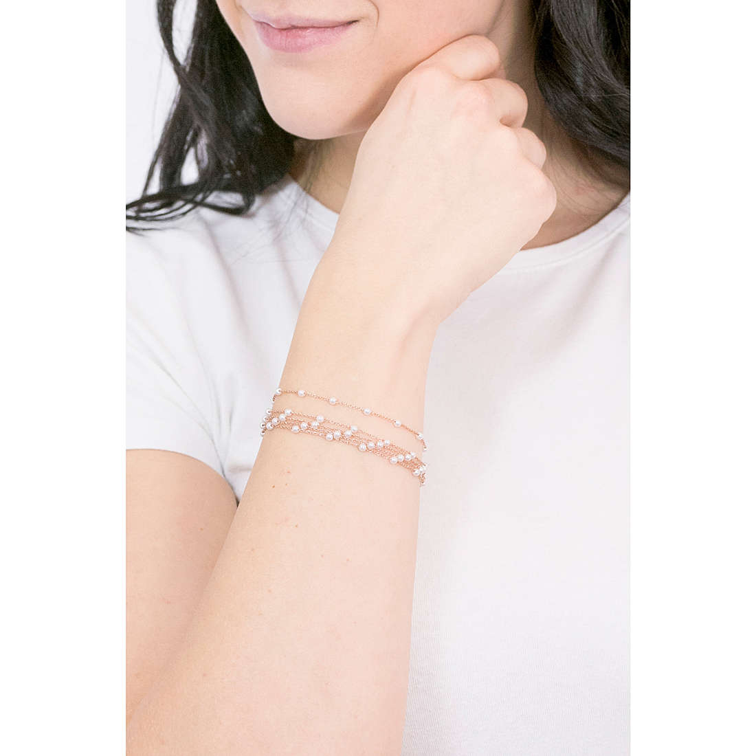Liujo bracelets woman LJ1480 wearing
