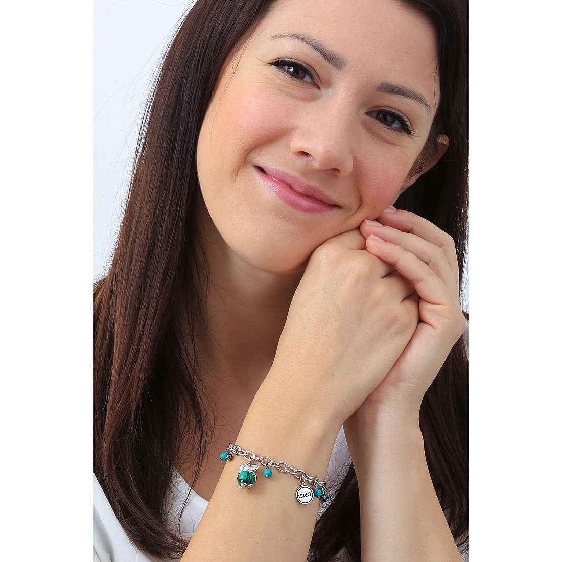 Liujo bracelets woman LJ1626 wearing