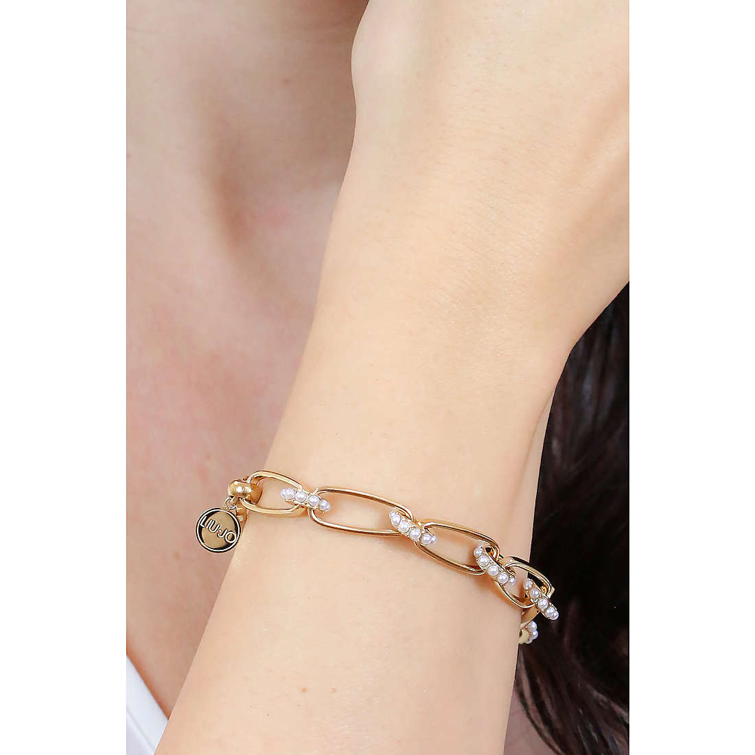 Liujo bracelets woman LJ1839 wearing