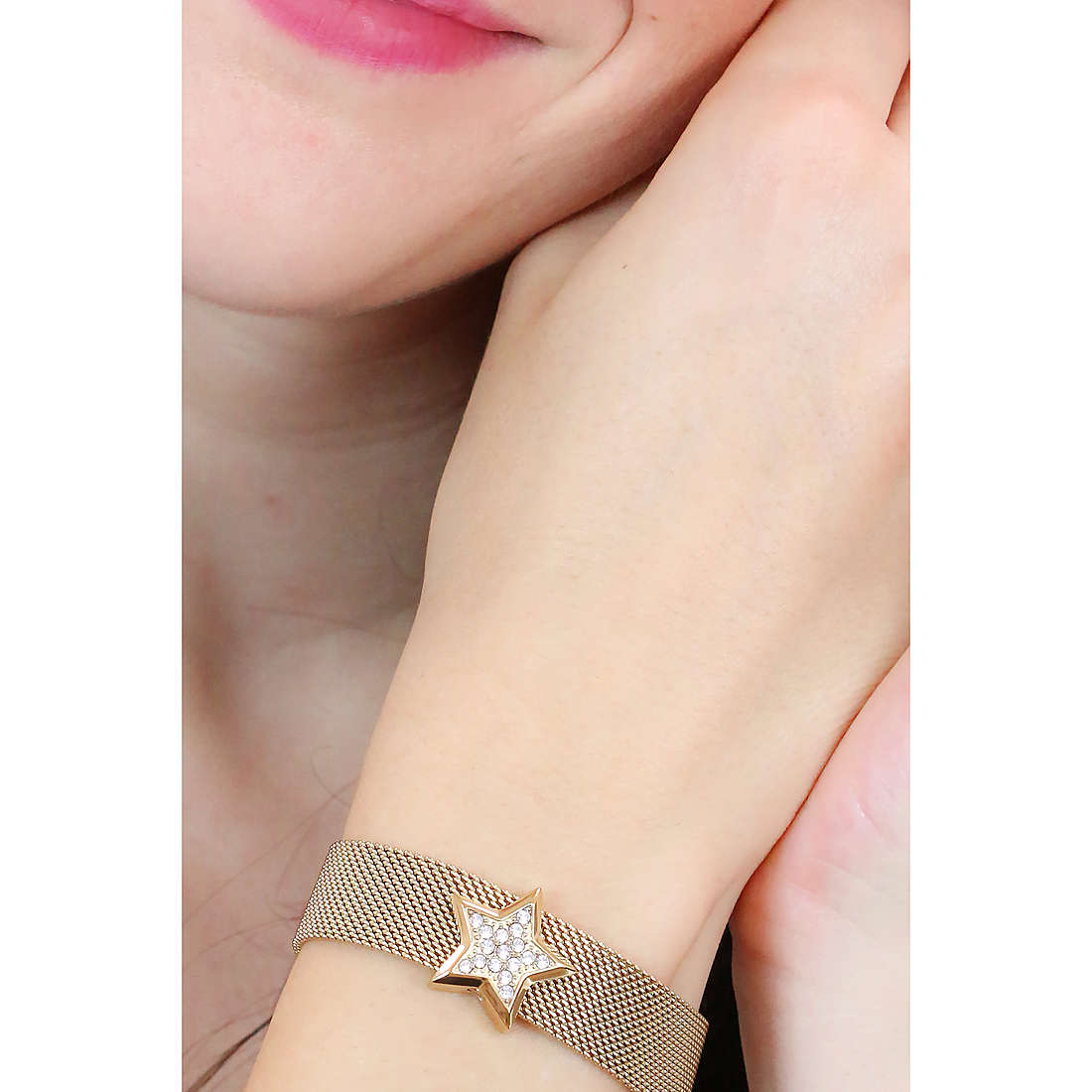 Liujo bracelets woman LJ1872 wearing