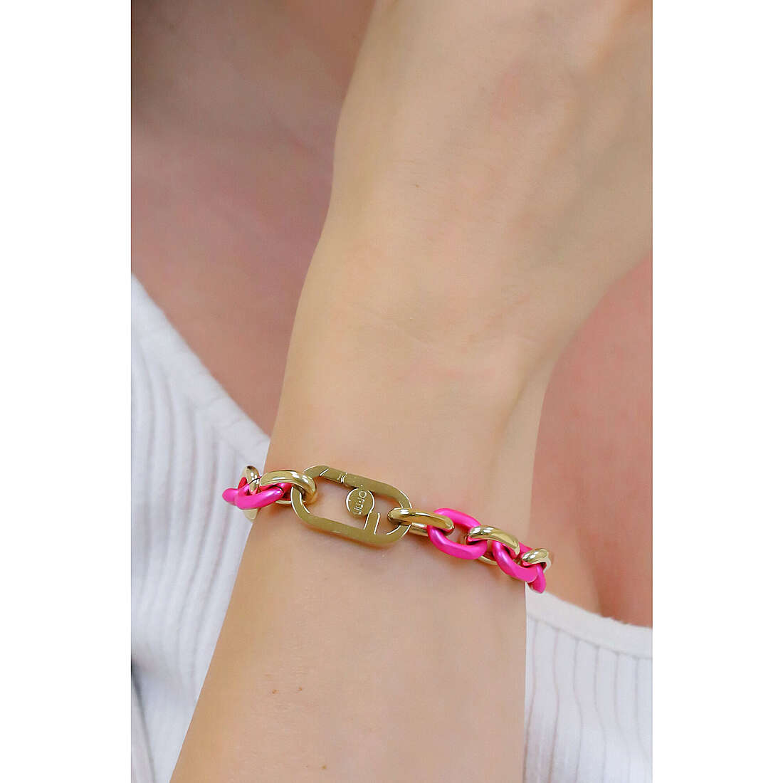 Liujo bracelets woman LJ1918 wearing