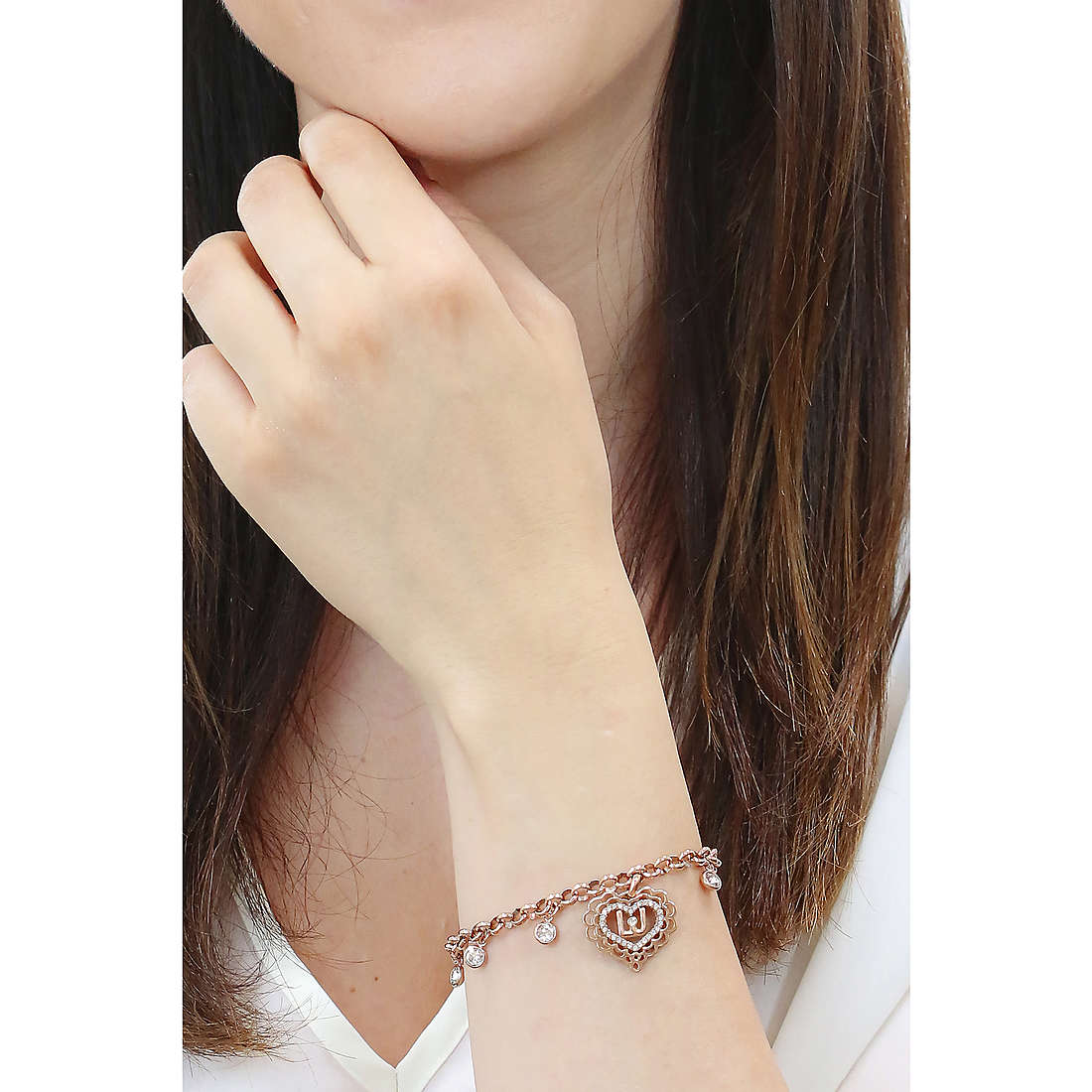 Liujo bracelets Passion woman LJ1779 wearing