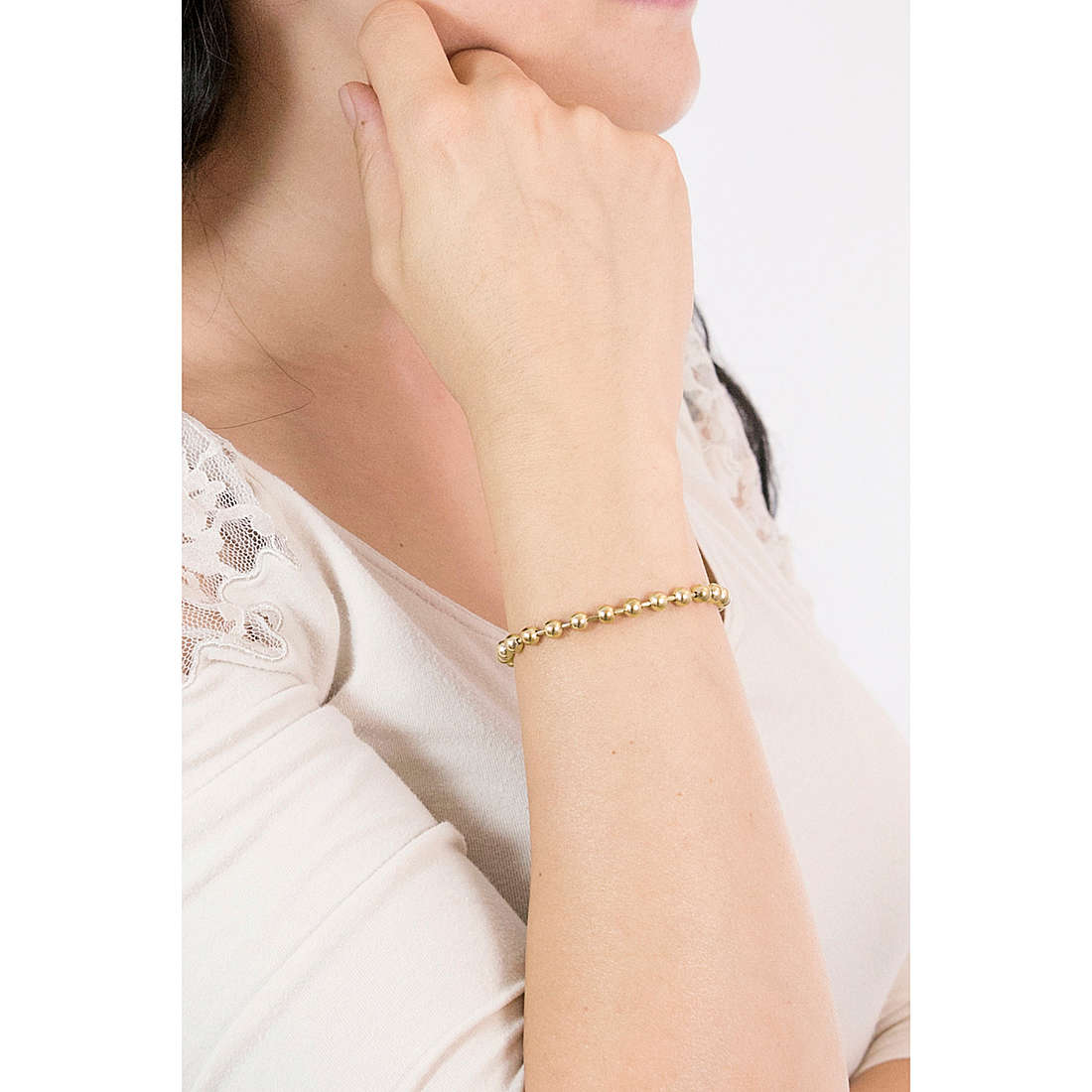Luca Barra bracelets Be Charm woman BK1796 wearing