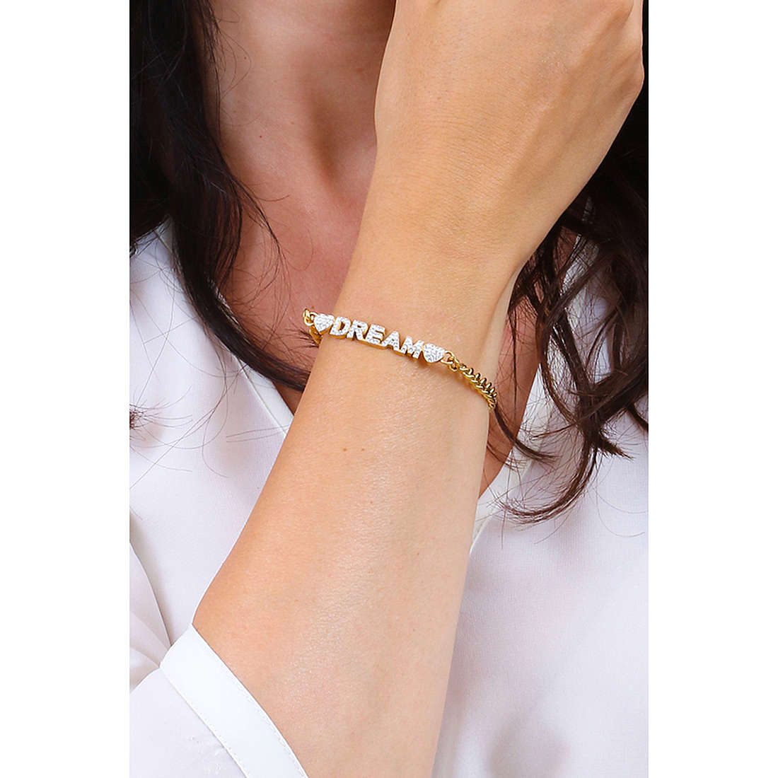 Luca Barra bracelets woman BK2052 wearing