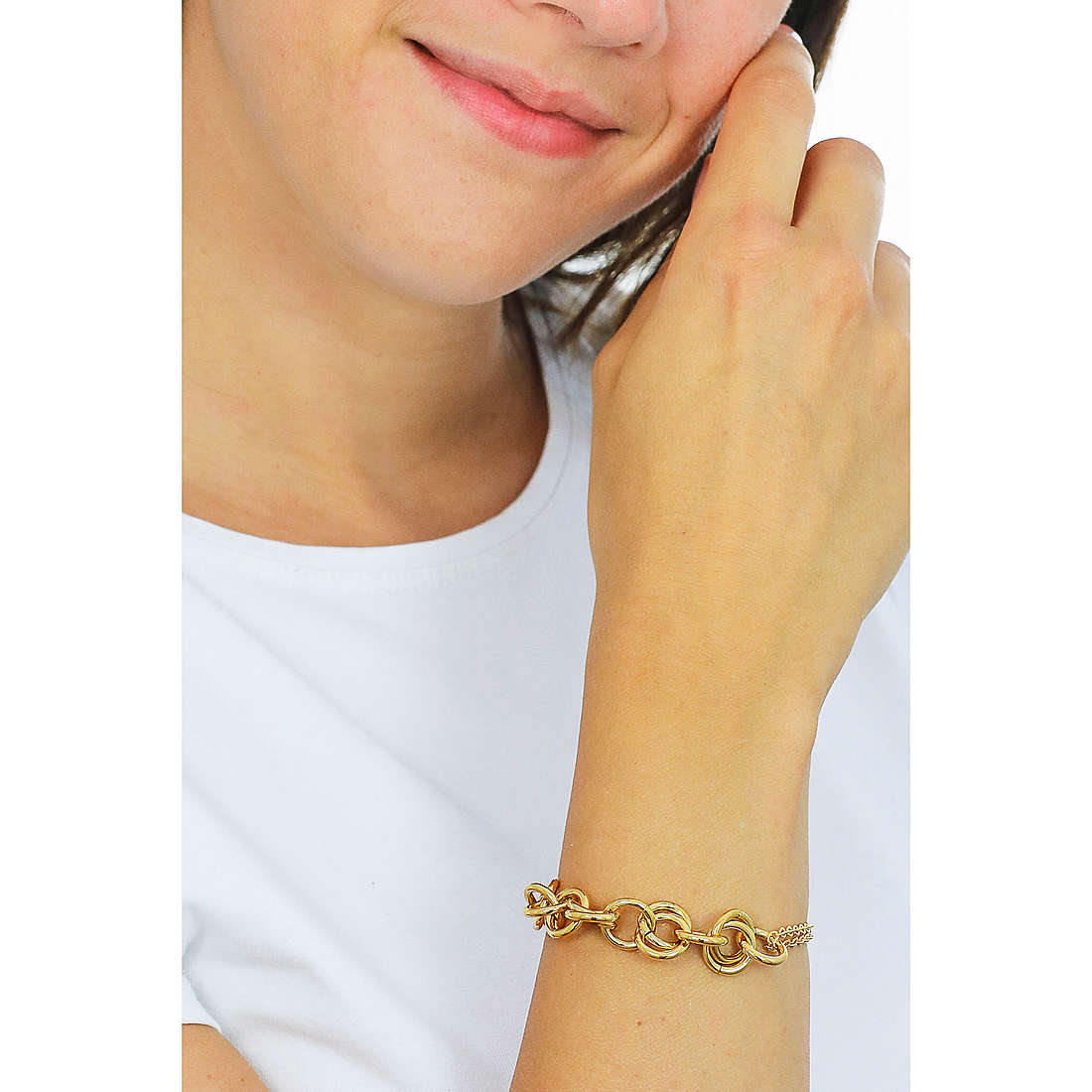 Luca Barra bracelets woman BK2076 wearing