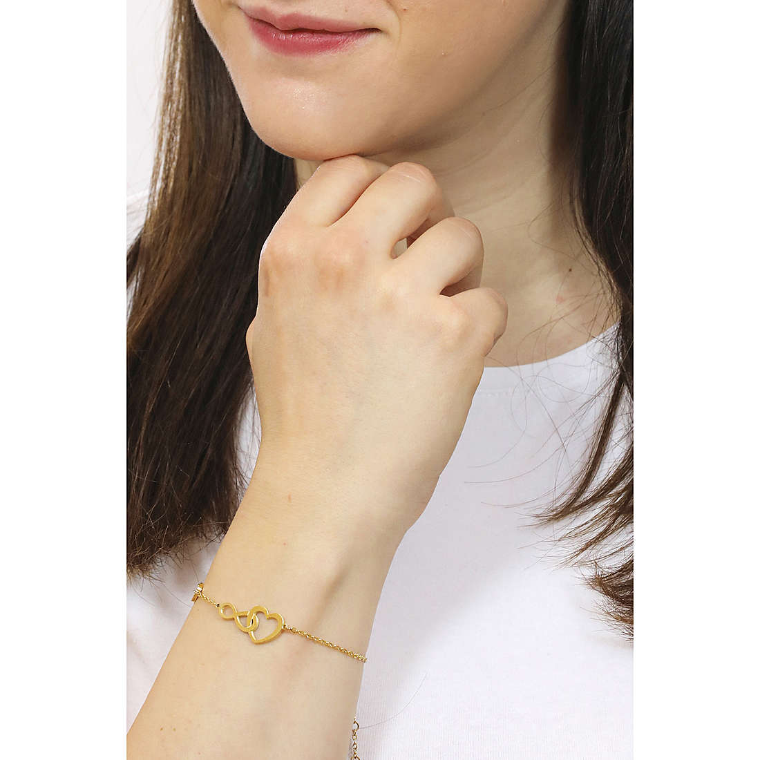 Luca Barra bracelets woman BK2093 wearing
