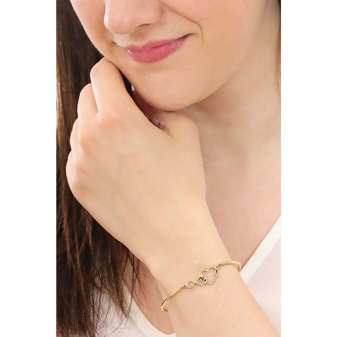 Luca Barra bracelets woman BK2095 wearing