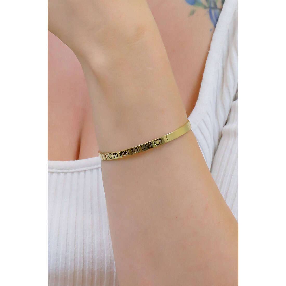 Luca Barra bracelets woman BK2110 wearing