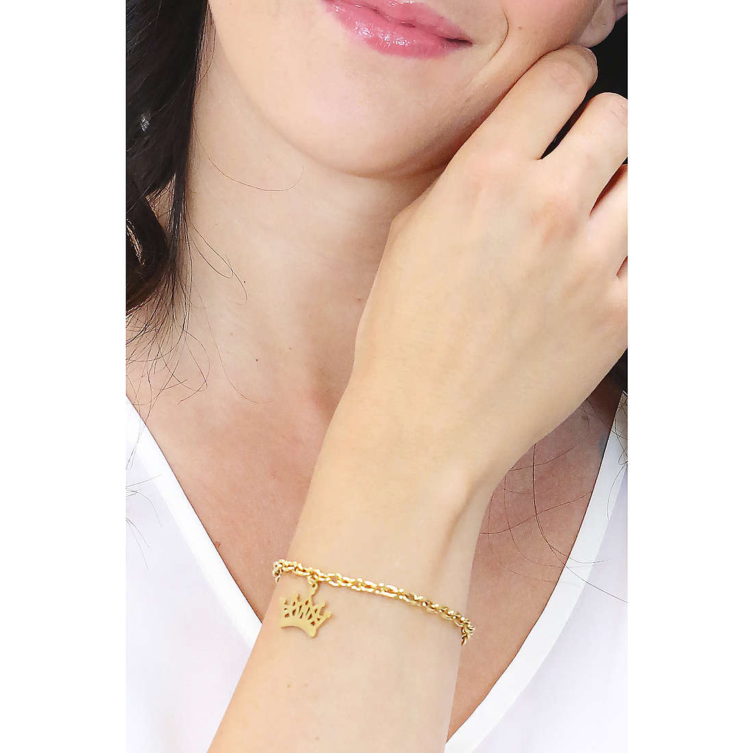 Luca Barra bracelets woman BK2166 wearing