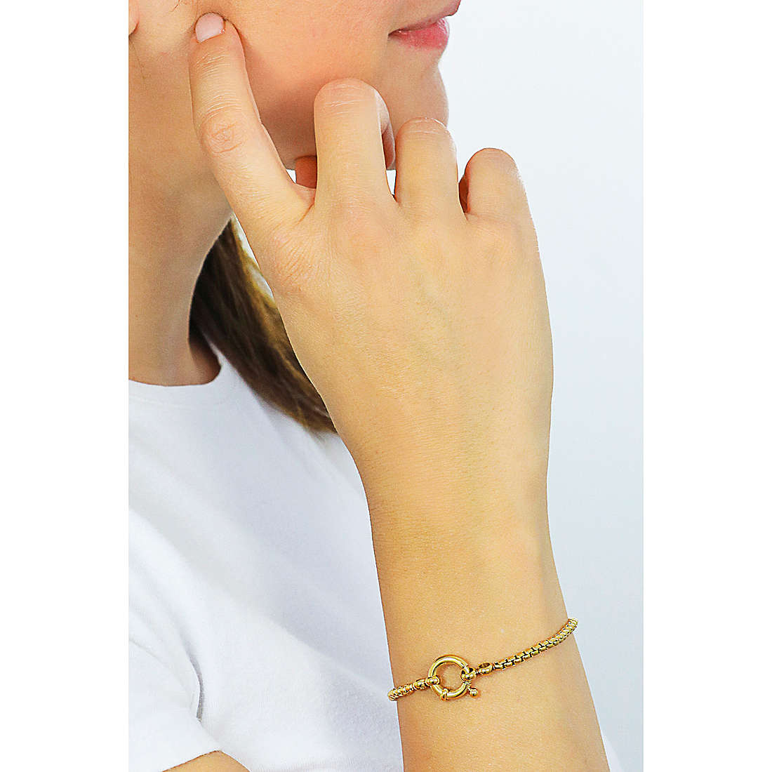 Luca Barra bracelets woman BK2176 wearing