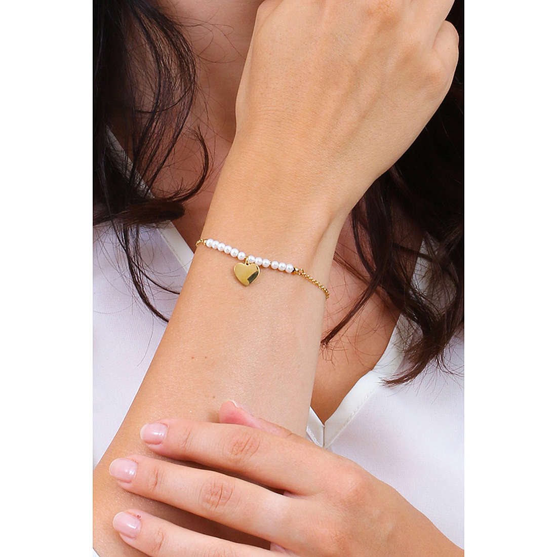 Luca Barra bracelets woman BK2187 wearing