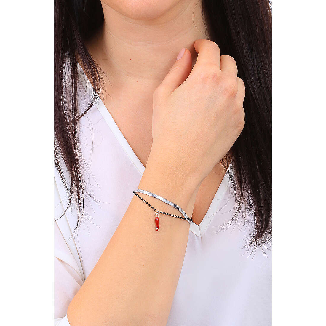 Luca Barra bracelets woman BK2355 wearing
