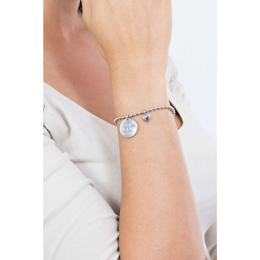 Luca Barra bracelets woman LBBK1599 wearing