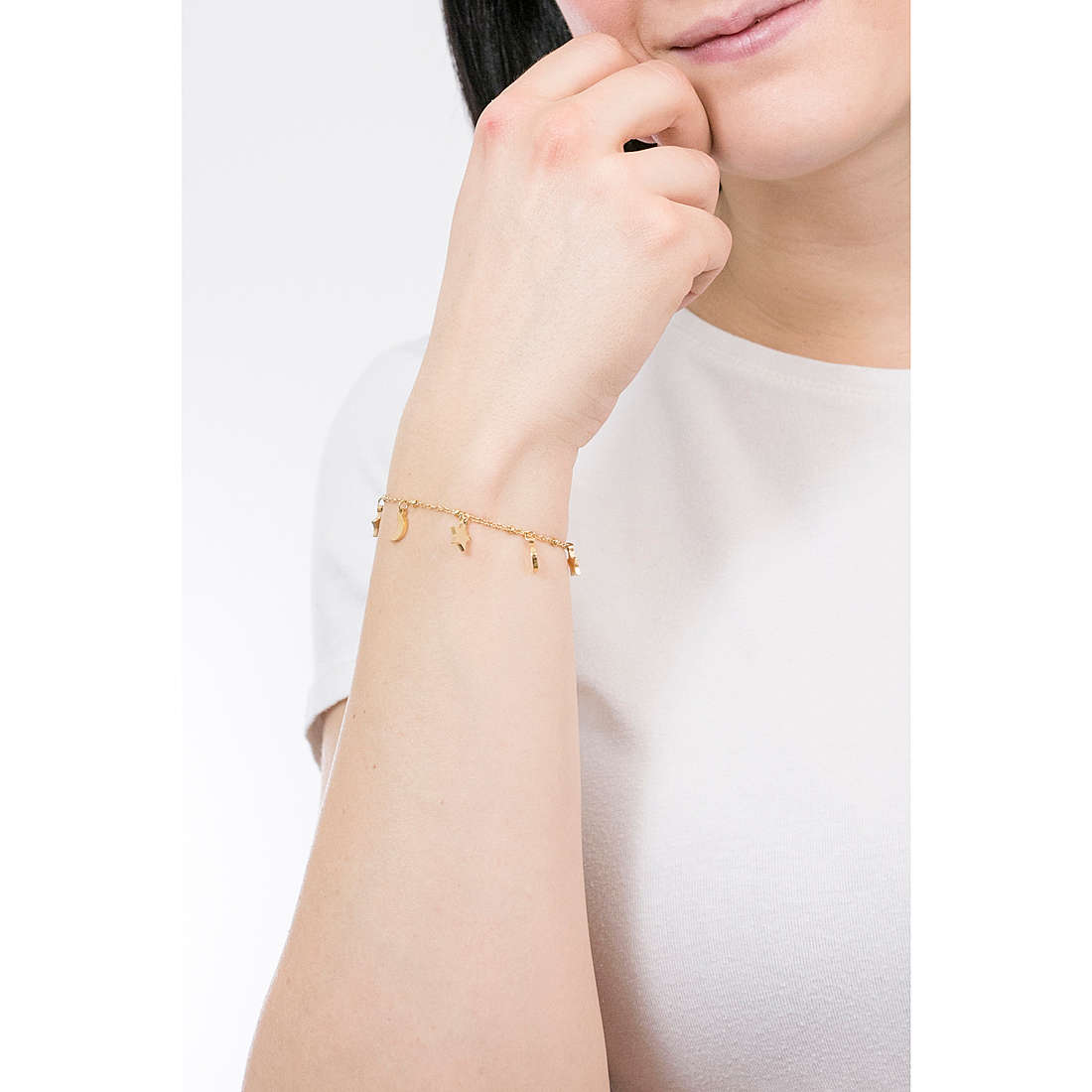 Luca Barra bracelets Pretty Moment woman BK1909 wearing