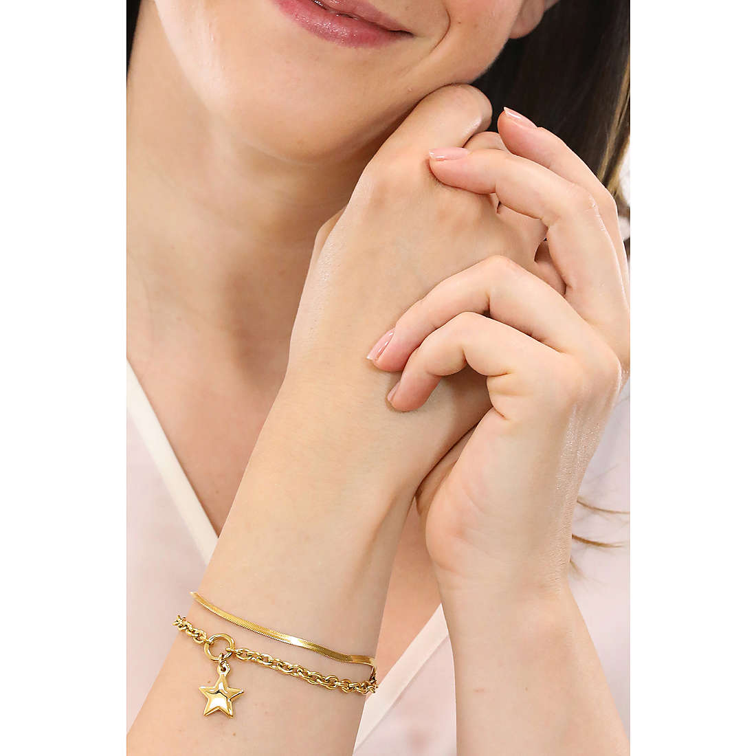 Luca Barra bracelets Spring woman BK2209 wearing