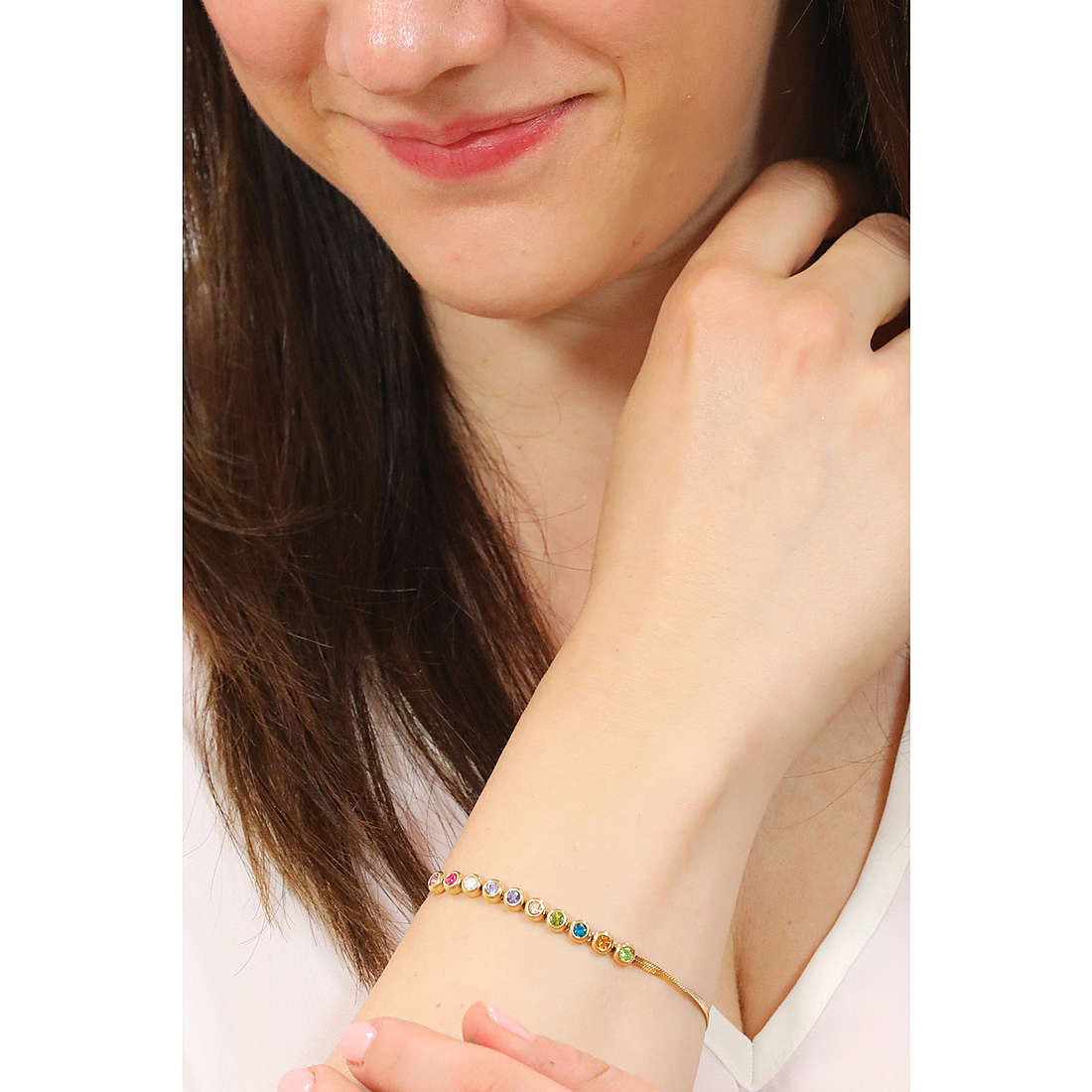 Luca Barra bracelets Spring woman BK2229 wearing