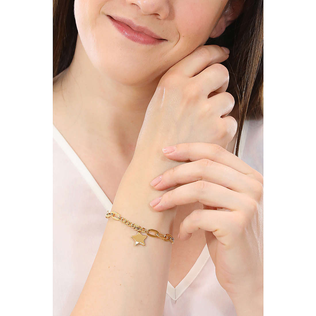 Luca Barra bracelets Spring woman BK2239 wearing