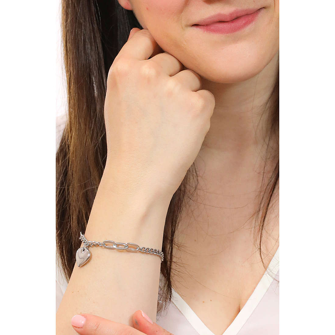 Luca Barra bracelets Spring woman BK2261 wearing