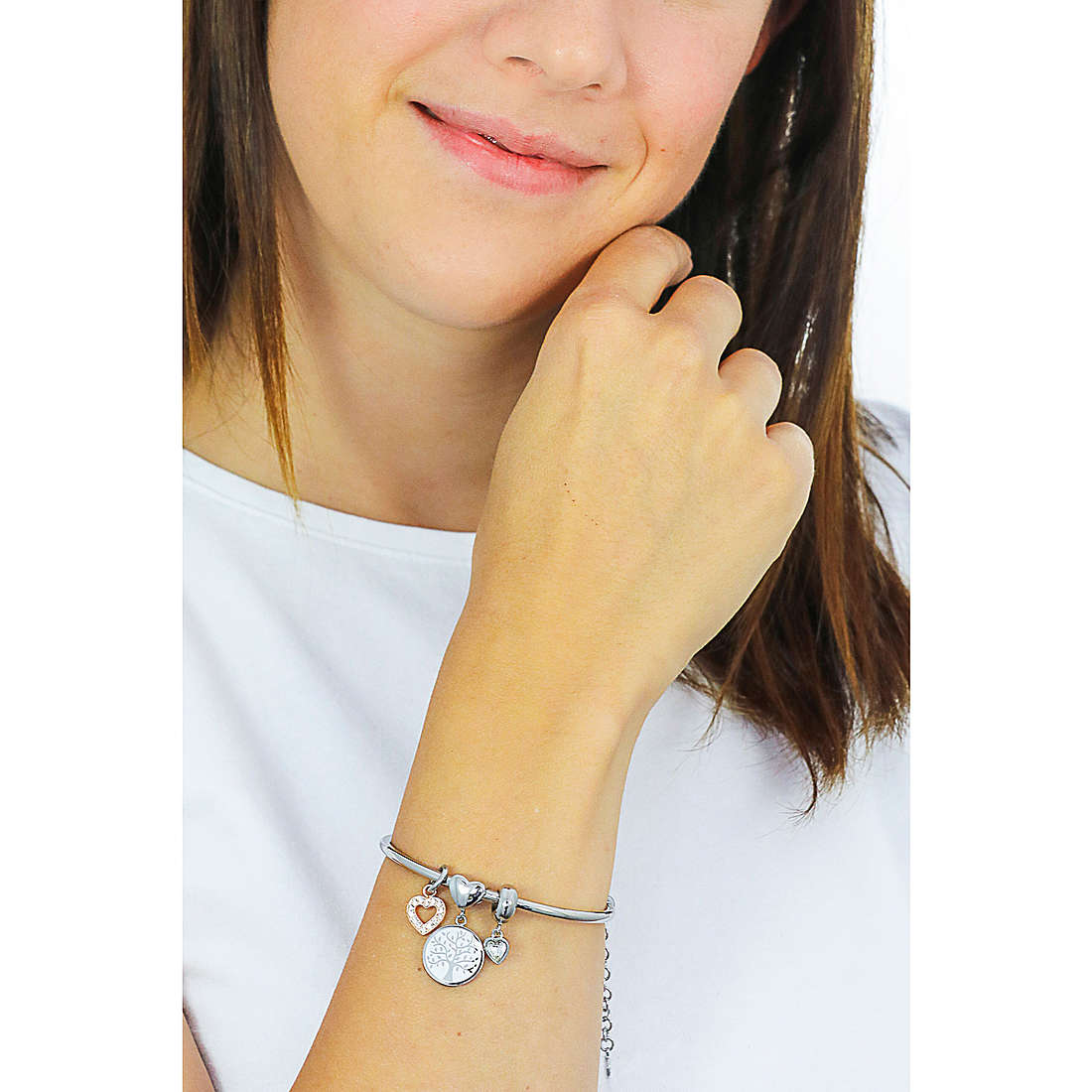 Morellato bracelets Drops woman SCZ1184 wearing