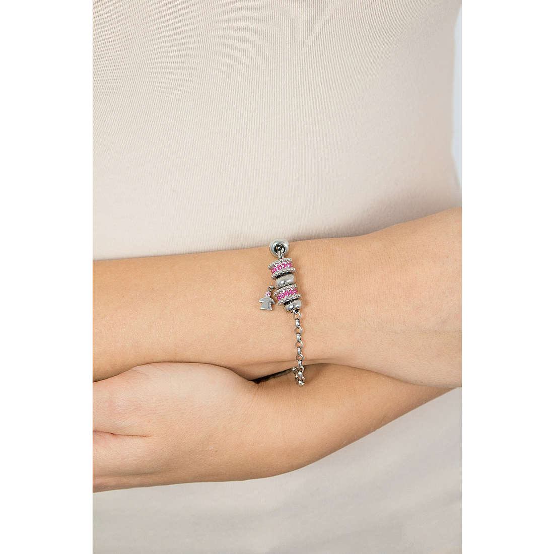 Morellato bracelets Drops woman SCZ683 wearing