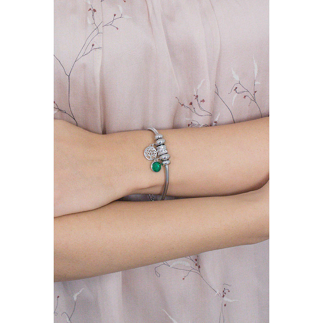 Morellato bracelets Drops woman SCZ929 wearing