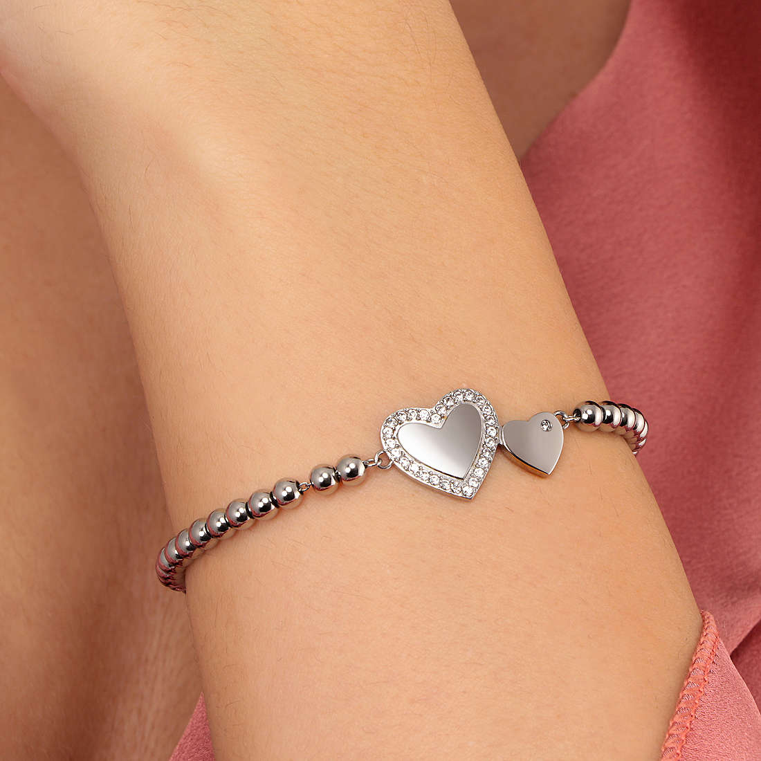 Morellato bracelets Love woman S0R24 wearing